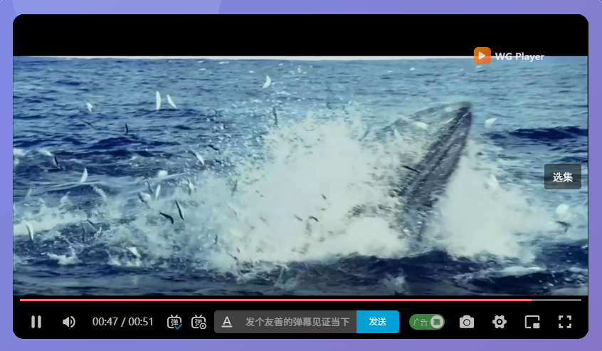 WGPlayer 无歌播放器/独家自研去插播广告功能/苹果CMS全能播放器-无歌